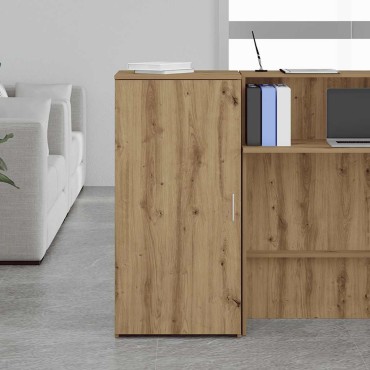 ντουλάπι αποθήκευσης vidaXL Artisan Oak Κατασκευασμένο ξύλο 50x45x103,5 cm