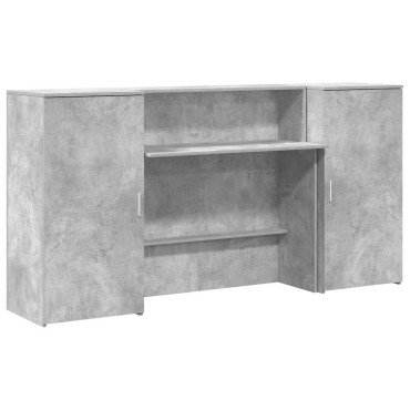 vidaXL Γραφείο υποδοχής 200x50x103,5cm Επεξεργασμένο Ξύλο 1 τεμ.