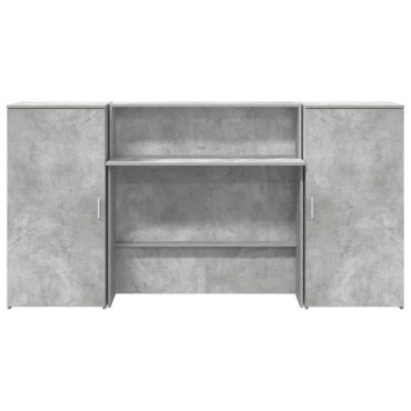 vidaXL Γραφείο υποδοχής 200x50x103,5cm Επεξεργασμένο Ξύλο 1 τεμ.