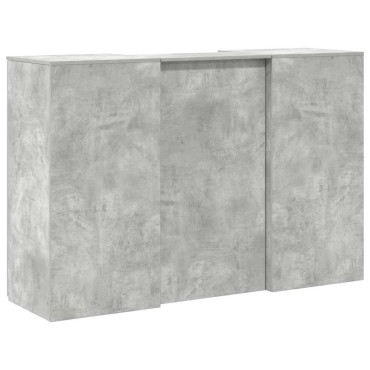 vidaXL Γραφείο υποδοχής 155x50x103,5cm Επεξεργασμένο Ξύλο 1 τεμ.