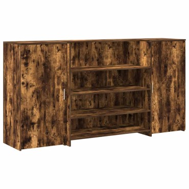 vidaXL Γραφείο υποδοχής 200x50x103,5cm Επεξεργασμένο Ξύλο 1 τεμ.