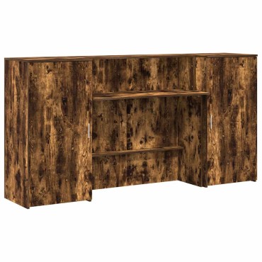 vidaXL Γραφείο υποδοχής 200x50x103,5cm Επεξεργασμένο Ξύλο 1 τεμ.