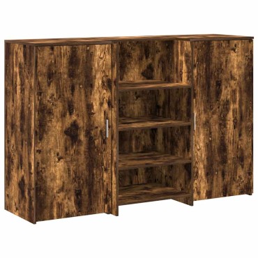 vidaXL Γραφείο υποδοχής 155x50x103,5cm Επεξεργασμένο Ξύλο 1 τεμ.