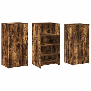 vidaXL Γραφείο υποδοχής 155x50x103,5cm Επεξεργασμένο Ξύλο 1 τεμ.