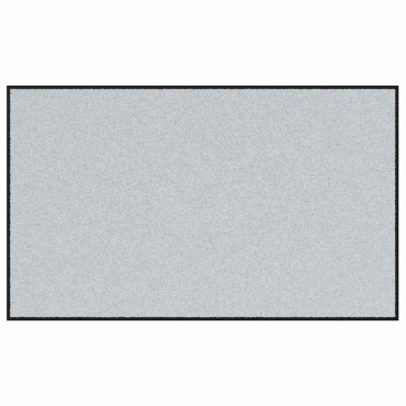 vidaXL Χαλάκι Εξώπορτας Γκρι και Μαύρο 90 x 150 cm 100% Πολυαμίδιο