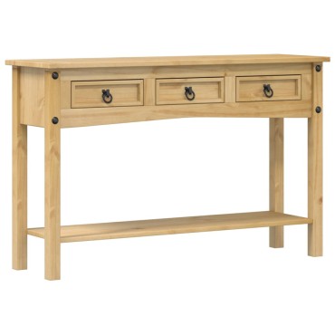 vidaXL Τραπέζι Κονσόλας "Corona" 114x34,5x73cm από Μασίφ Ξύλο Πεύκου 1 τεμ.