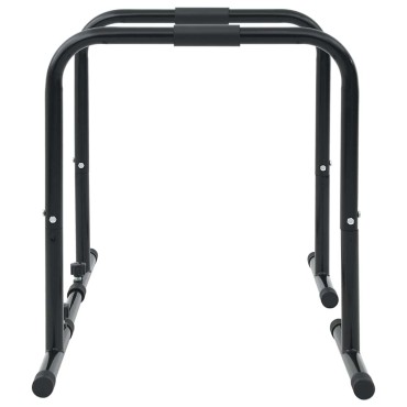 vidaXL Μπάρα Βυθίσεων Μαύρο 116 x 66 x 74,5 εκ