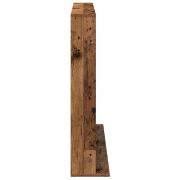 vidaXL Ντουλάπα CD 2 τεμ. Παλαιωμένο ξύλο 65x23,5x97,5cm