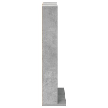 vidaXL Ντουλάπα CD 2 τεμ. Γκρι Σκυροδέματος 33x23,5x97,5cm