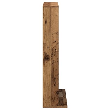 vidaXL Ντουλάπα CD 2 τεμ. Παλαιωμένο ξύλο 33x23,5x97,5cm