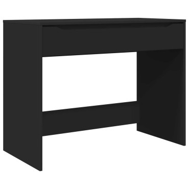 vidaXL Γραφείο Μαύρο 100x50x78cm Μηχανικά επεξεργασμένο ξύλο 1 τεμ.