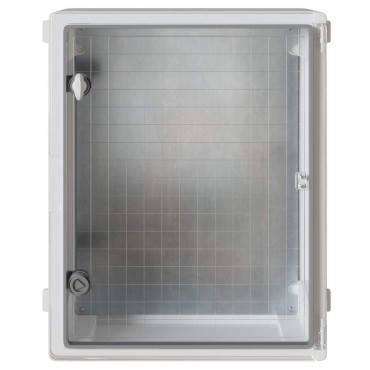vidaXL Ντουλάπι Ελέγχου Γκρι 47 x 17,5 x 50 εκ ΑΒΣ Πλαστικό