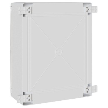 vidaXL Ντουλάπι Ελέγχου Γκρι 47 x 17,5 x 50 εκ ΑΒΣ Πλαστικό