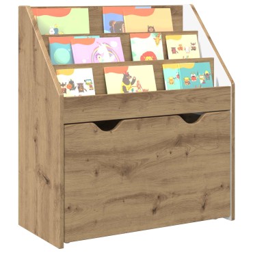 vidaXL Βιβλιοθήκη Παιδιών με συρτάρι Artisan Oak 60x29,5x69 εκ 1 τεμ.