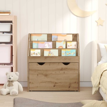 vidaXL Βιβλιοθήκη Παιδιών με συρτάρι Artisan Oak 60x29,5x69 εκ 1 τεμ.