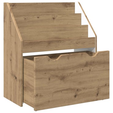vidaXL Βιβλιοθήκη Παιδιών με συρτάρι Artisan Oak 60x29,5x69 εκ 1 τεμ.