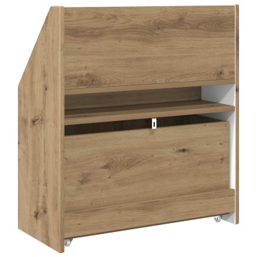 vidaXL Βιβλιοθήκη Παιδιών με συρτάρι Artisan Oak 60x29,5x69 εκ 1 τεμ.