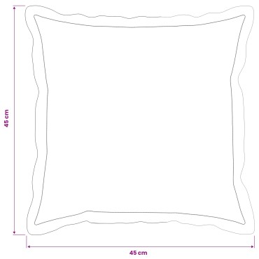 vidaXL Μαξιλάρι με μαξιλάρι HOUTEN 2 τμχ. Ανοιχτό γκρι Βελούδο