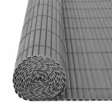 vidaXL Περίφραξη Κήπου Διπλής Όψης Γκρι 110x500cm