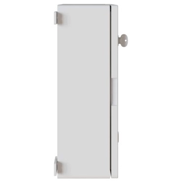 vidaXL Ντουλάπι Ελέγχου Γκρι 47 x 17,5 x 50 εκ ΑΒΣ Πλαστικό