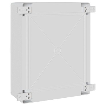 vidaXL Ντουλάπι Ελέγχου Γκρι 47 x 17,5 x 50 εκ ΑΒΣ Πλαστικό