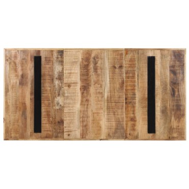 vidaXL Τραπεζαρία 180x90x76cm από Ακατέργαστο Ξύλο Μάνγκο 1 τεμ.
