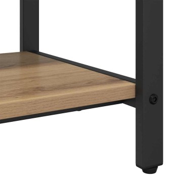vidaXL Κρεμάστρα Artisan Δρυς 95 x 34 x 184 εκ Επεξεργασμένο ξύλο
