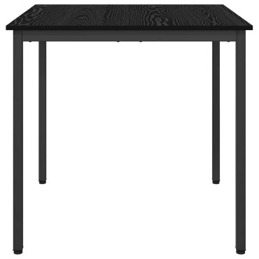 vidaXL Τραπεζαρίες 80x80x75cm ΜΕΤΑΛΛΟ τετράγωνο