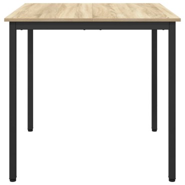 vidaXL Τραπεζαρίες 80x80x75cm Επεξεργασμένο Ξύλο Sonoma Δρυς