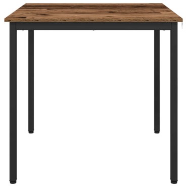 vidaXL Τραπεζαρίες 80x80x75cm Επεξεργασμένο Ξύλο Ξύλο δρυός