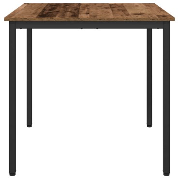 vidaXL Τραπεζαρίες 80x80x75cm Επεξεργασμένο Ξύλο Ξύλο δρυός