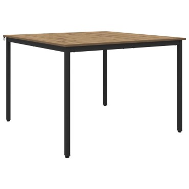 vidaXL Τραπεζαρίες 110x110x75cm Επεξεργασμένο Ξύλο Artisan Δρυς