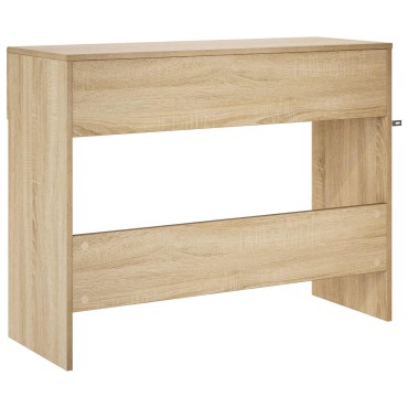 vidaXL Κονσόλα Sonoma Δρυς 96,5x38x75cm Επεξεργασμένο ξύλο
