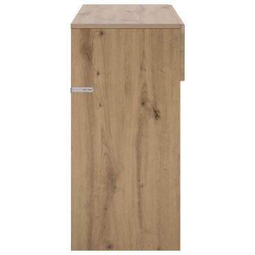 vidaXL Κονσόλα Artisan Δρυς 96,5x38x75cm Επεξεργασμένο ξύλο
