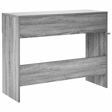 vidaXL Κονσόλα Γκρι Sonoma 96,5x38x75cm Επεξεργασμένο ξύλο