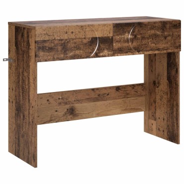 vidaXL Κονσόλα Παλαιωμένο ξύλο 96,5x38x75cm Επεξεργασμένο ξύλο