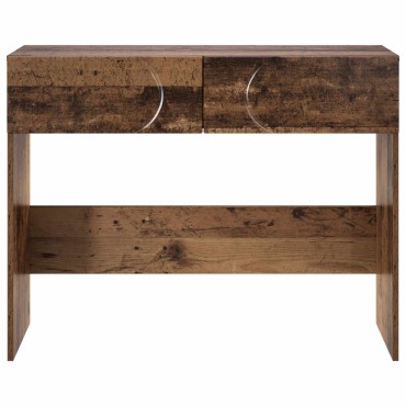 vidaXL Κονσόλα Παλαιωμένο ξύλο 96,5x38x75cm Επεξεργασμένο ξύλο