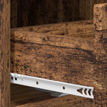 vidaXL Κονσόλα Παλαιωμένο ξύλο 96,5x38x75cm Επεξεργασμένο ξύλο