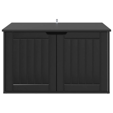vidaXL Σπίτι Γάτας Μαύρο 85 x 55 x 50,5 εκ Επεξεργασμένο Ξύλο