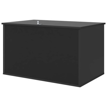 vidaXL Σπίτι Γάτας Μαύρο 85 x 55 x 50,5 εκ Επεξεργασμένο Ξύλο