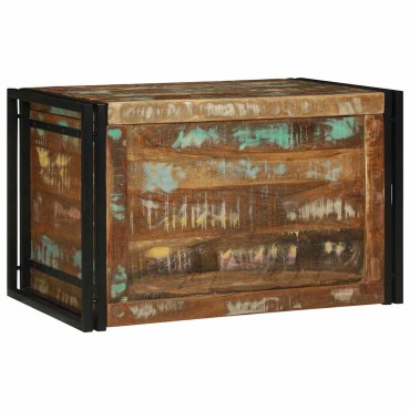 vidaXL Κουτί αποθήκευσης 80x50x50cm ανακυκλωμένο ξύλο