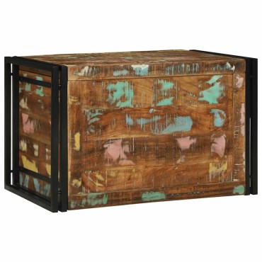 vidaXL Κουτί αποθήκευσης 80x50x50cm ανακυκλωμένο ξύλο