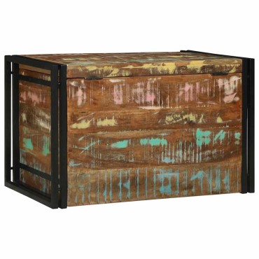 vidaXL Κουτί αποθήκευσης 80x50x50cm ανακυκλωμένο ξύλο