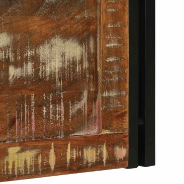 vidaXL Κουτί αποθήκευσης 80x50x50cm ανακυκλωμένο ξύλο