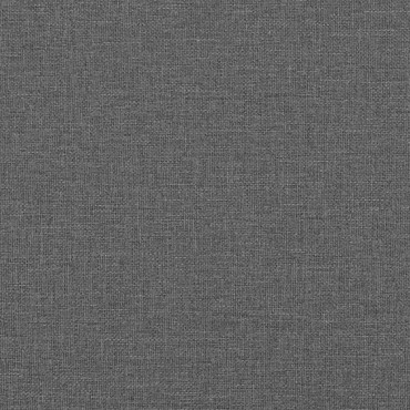 vidaXL Καρέκλα Σαμπουάν Σκούρο Γκρι και Μαύρο 136 x 60 x 92 εκ.