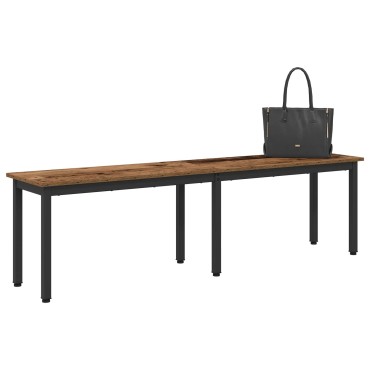 vidaXL παγκάκι Παλιό ξύλο 160x35x45cm Επεξεργασμένο Ξύλο