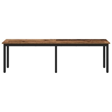 vidaXL παγκάκι Παλιό ξύλο 160x35x45cm Επεξεργασμένο Ξύλο