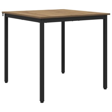 vidaXL Τραπεζαρίες 80x80x75cm Επεξεργασμένο Ξύλο Artisan Δρυς
