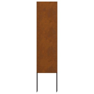 vidaXL Οθόνη Ιδιωτικότητας Κήπου Σκ rusty 32 χ 140 εκ