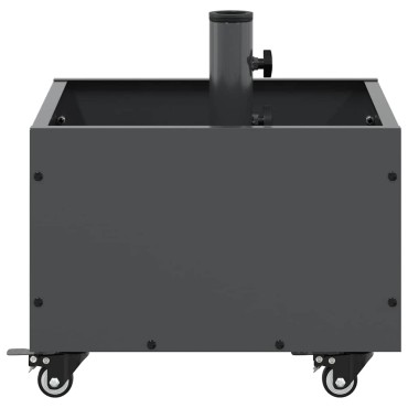 vidaXL Βάση ομπρέλας 11.75 kg Ανθρακί Ατσάλι τετράγωνο